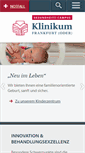 Mobile Screenshot of klinikumffo.de